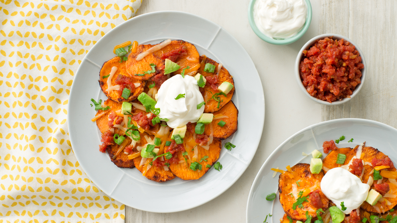 Nachos à la patate douce